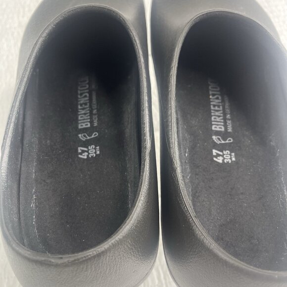 Birkenstock Shoes Mens US14 Super Birki Slip On Black Work Clogs - Picture 6 of 8